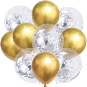Opening Celebration Table <strong>Decoration</strong> Set Metal Sequin Scene Floating <strong>Birthday</strong> Party Balloons Premium Arrangement for Balloon Art - Product Image 2