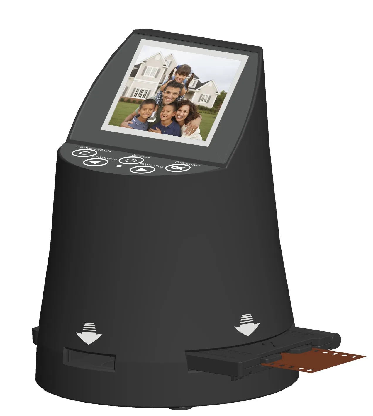 22 Mp Film and Slide Scanner | All in 1 Film to Digital Converter, Converts 35mm Negative & Slides, 110, 126 KPK, and Super 8