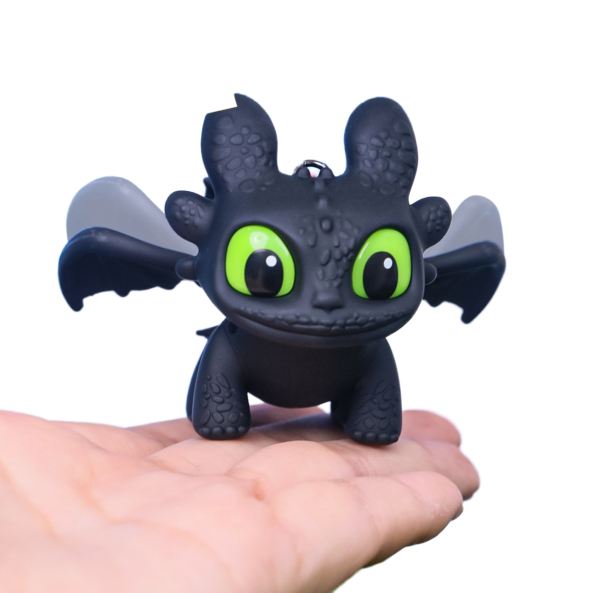 Peluche Toothless 12 Pollici - Night Fury Nera - Dragon Trainer (How To Train Your Dragon)