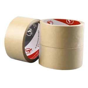 Air Aktif Kraft Gummed Label Tape untuk Menyegel dan Strapping