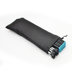 Mesa Plegable de Aleación de Aluminio para Exteriores, 56x40.5x40cm, Diseño Portátil Tipo Caballete para Camping, Pesca y Barbacoa - Product Image 1