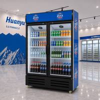Moderne design aircooler voor Red Bull dranken, geschikt voor boetieks en kleine winkels