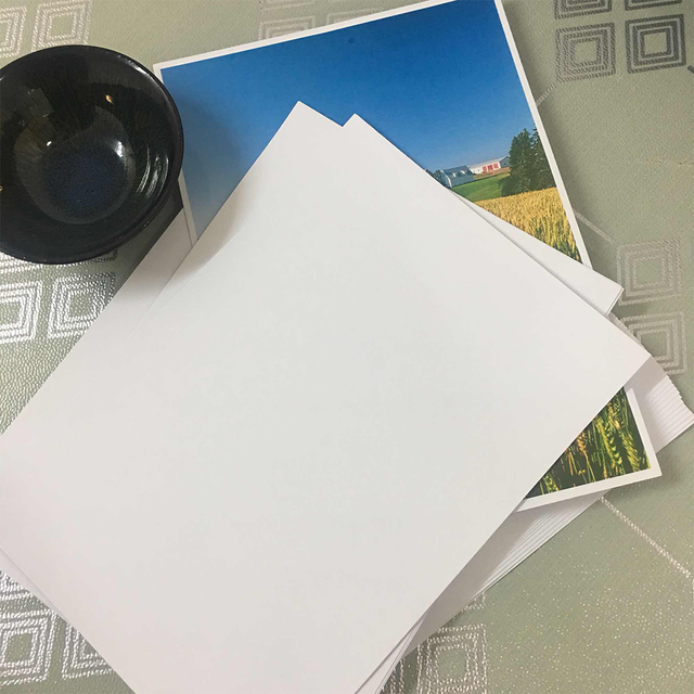 Free Sample Factory Stock Glossy White Waterproof Photo  Sheet Roll Printer Paper  for Inkjet Printers