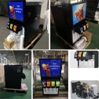 Distributeur de boissons gazeuses commercial en acier inoxydable à 1 robinet, machine à soda post-mix, réfrigération électrique, écologique