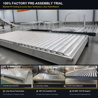 Pergola bioclimatique automatique en aluminium avec écran rétractable à fermeture éclair