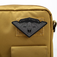 B-2 bombardier stratégique furtif Thunderbolt 2 patchs d'avion en PVC à crochet et boucle IR tactique