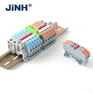 ขั้วต่อราง Din รุ่น <span class=keywords><strong>CMK</strong></span> 222 แบบเชื่อมต่อเร็ว ขั้วต่อสายไฟคู่ - Product Image 3