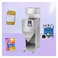 Machine de remplissage semi-automatique à tête unique, haute précision, économe en énergie, pour granulés, céréales, graines, haricots, thé en poudre et aliments en vrac