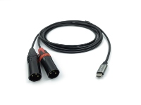 Câble adaptateur USB Type-C vers XLR mâle, connecteurs plaqués or épais, gaine tressée, résolution 4K pour ordinateur, audio de voiture, microphone