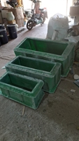 Moule à plantoir en béton de fibre de verre à double couche de grande taille