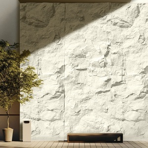 3D văn hóa trong nhà ngoài trời Trọng lượng nhẹ PU Faux nhân tạo Polymer đá sỏi striated mềm đỉnh ốp tường đá Bảng điều chỉnh - Product Image 3