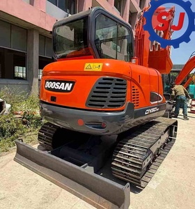 Excavadora hidráulica pequeña sobre orugas USADA de alta calidad, Doosan DX60-9C, en stock para venta a bajo precio - Product Image 4