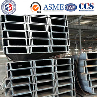 Canal en U de Acero ASTM A36 A572 Gr.50 Q235B S235JR, 4x1.75 Pulgadas, Laminado en Caliente, para Construcción de Edificios