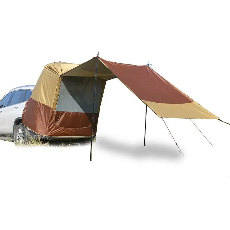 Bagaj kapağı çadır açık kamp tam otomatik balıkçılık yeni enerji elektrikli araç uzatma yan çatı araba kuyruk çadır