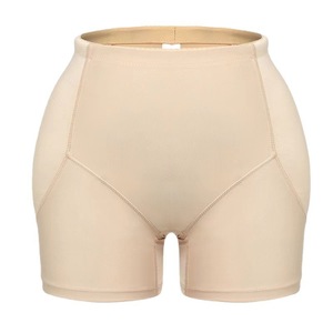 Pantalones Cortos Moldeadores de Glúteos para Mujer, Talla Grande, Control Firme, Sin Costuras, <span class=keywords><strong>con</strong></span> Almohadillas de Cadera Gruesas, Tejido de Control - Product Image 4