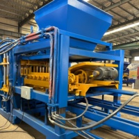 Machine de production de blocs de pavage colorés hydrauliques QT8-15