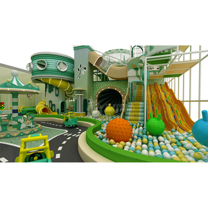 Aire de jeux intérieure pour enfants à Guangzhou, toboggans intérieurs, aire de jeux en plastique, aire de jeux souple pour enfants - Product Image 2