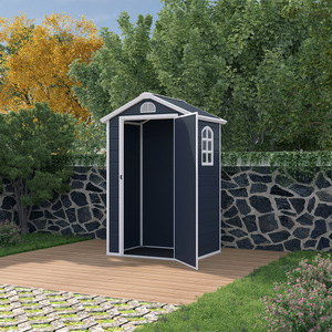 Petit <span class=keywords><strong>abri</strong></span> en plastique économique <span class=keywords><strong>3x4</strong></span> pour le rangement des outils <span class=keywords><strong>de</strong></span> <span class=keywords><strong>jardin</strong></span> - Product Image 6