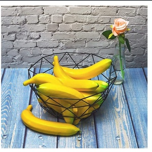 Frutas artificiales de imitación de plátano para decoración del hogar, juguetes baratos, la mejor oferta de YIWU - Product Image 4