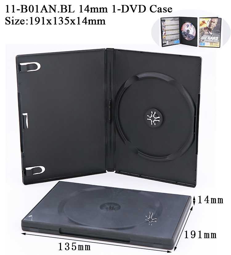 B01A : 14 mm 1 DVD Noir