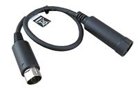 Kabel Adaptor Data CT-164 10-pin Mini-DIN ke 6-pin Mini-DIN untuk Aksesori Antarmuka Radio Transceiver Mobile.