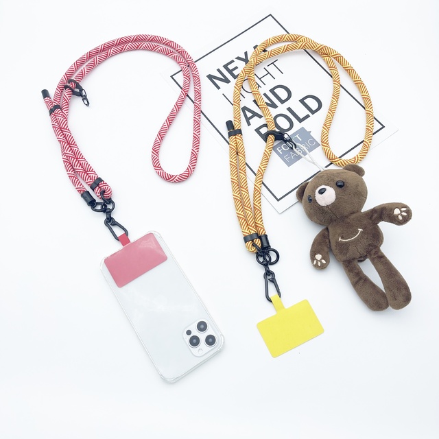 Adjustable Universal Crossbody Necklace Phone case Lanyard Smartphone Patch Tab Lasso Tether Strap Cell Phone Lanyard