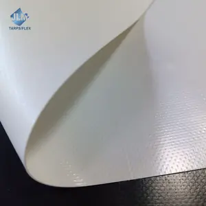 Güçlü çadır için JLM su geçirmez rüzgar direnci çadır malzemesi 850gsm pvc çadır kumaş pvc taplin