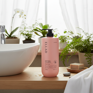ELLAD SHAMPOOING NATUREL 1,000ml-Fabriqué en Corée pour le contrôle de la perte de cheveux Nature Friendly ParabenFree LowPH - Product Image 3