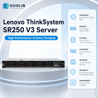 ThinkSystem SR250 V3 1U Rack Server 128GB DDR5 Unit Ringkas dan Senyap untuk Pengujian Homelab dan Pengembangan Perangkat Lunak Rack Server