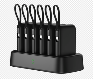 Banco de Energía Exclusivo OEM Modelo Privado 10000mah Carga Rápida PVC Magnético Inalámbrico 6 en 1 Soporte Combinado Delgado para Reloj y Banco de Energía - Product Image 1