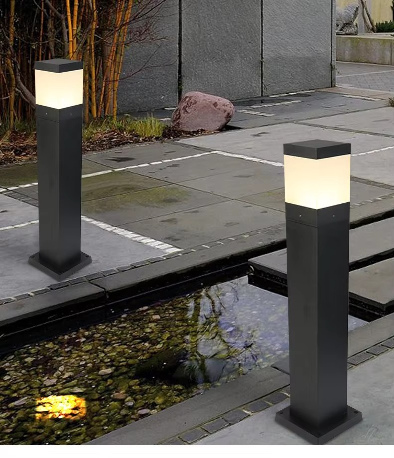 Wholesale 7W Ip65 Waterproof Aluminum Led Bollard Light Led Lawn Light Outdoor Landscape Light For Villa Courtyard Pathway