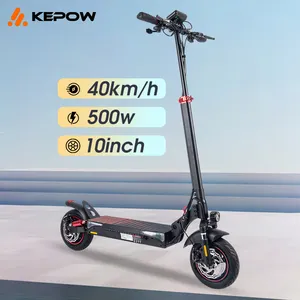 Kepow individueller 500w schwerlast-offroad-roller Motorrad T4 höhenverstellbarer erwachsenen-elektroroller Hersteller