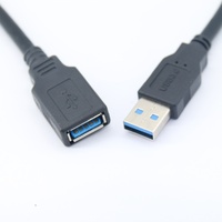 Câble d'extension USB 3.0 en cuivre 3-5 mètres Transfert de données haute vitesse Mâle-Femelle A-Mâle vers A-Femelle