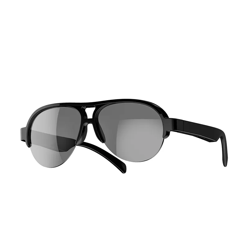 Harga pabrik F08 kacamata hitam modis terbaru 2023 kacamata Bluetooth nirkabel pintar Headset Speaker bawaan kacamata JL