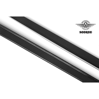 Extensions de bas de caisse en fibre de carbone préimprégnée pour BMW Série 5 G68 2024+ Style MP Version CN pour voitures à essence