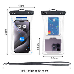 Bolsa de aire al por mayor, funda impermeable flotante de TPU para teléfono móvil, bolsa impermeable con logotipo personalizado, bolsa impermeable para teléfono - Product Image 2