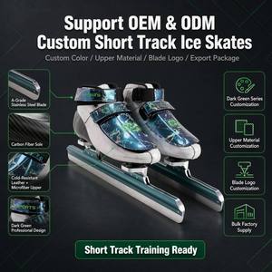 <span class=keywords><strong>Patins</strong></span> <span class=keywords><strong>à</strong></span> glace pour la course sur courte piste pour hommes, femmes, enfants et adultes ; <span class=keywords><strong>Patins</strong></span> <span class=keywords><strong>à</strong></span> glace professionnels avec tige en microfibre pour <span class=keywords><strong>les</strong></span> compétitions - Product Image 6