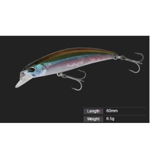 OEM 60mm 6.5g dur appât ABS méné leurre de pêche Kit 10 couleurs noir naufrage leurre attirail pour rivière lac ruisseau pêche <span class=keywords><strong>pas</strong></span> <span class=keywords><strong>cher</strong></span> - Product Image 3