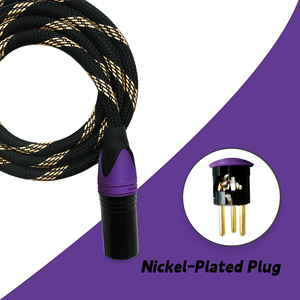 <span class=keywords><strong>Cable</strong></span> de Micrófono XLR, Conector XLR Niquelado, <span class=keywords><strong>Cable</strong></span> de Micrófono <span class=keywords><strong>Balanceado</strong></span>, <span class=keywords><strong>Cable</strong></span> de Audio XLR de 3 Pines, Macho a Hembra - Product Image 4
