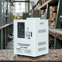 Stabilisateur de tension monophasé 20 kVA avec entrée CA 45-280 V, sortie 220 V 8 % AVR SVC, relais et écran LCD pour centre de données