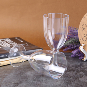 Plastic Disposable <strong>Wine</strong> Glasses Cups Drinkware Recycle Disposable PS Drinking Glasses Red <strong>Wine</strong> Water Champagne Glass <strong>Goblet</strong> - Product Image 5