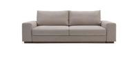 Ensemble de meubles de salon haut de gamme au design minimaliste, canapé sectionnel moderne avec chaise longue extensible et pliable inclinable