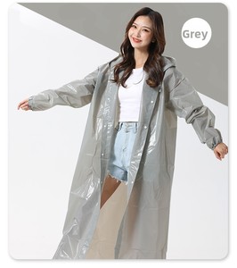 Impermeable Portátil para Senderismo, Grueso, Desechable, de EVA, Anti-Tormenta, para Adultos y Niños, Capa de Lluvia para Viajes al Aire Libre - Product Image 6