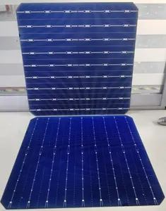 166毫米9BB a级高效太阳能电池166毫米单晶单太阳能电池，用于太阳能电池板系统