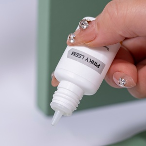 Pinky Leem Eyelash <b>Extension</b> <b>Glue</b> 50-70% 20-28 c .5-1sec Eyelash <b>Glue</b> <b>Extensions</b> Without Irritation Sends Rapid Clear <b>Lash</b> <b>Glue</b> - Product Image 5
