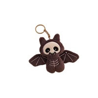 Porte-clés en peluche Halloween : Citrouille, Diable, Chauve-souris – Charme de sac mignon, pendentif animal en peluche de dessin animé, cadeau pour sac à dos et accessoire de sac à main