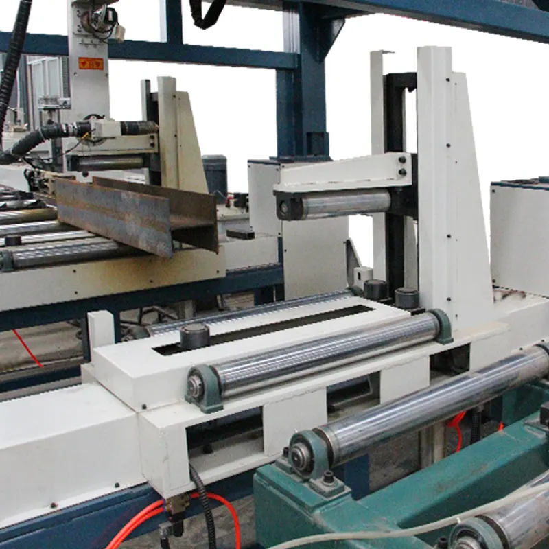 Professionele Fabriek Stalen Structuur H Beam Snijmachine