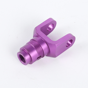 Usine <span class=keywords><strong>en</strong></span> <span class=keywords><strong>ligne</strong></span>, OEM ODM, bon marché, anodisation personnalisée, support de broche <span class=keywords><strong>en</strong></span> aluminium, pièces fabriquées, tour Cnc, Service d'usinage - Product Image 1