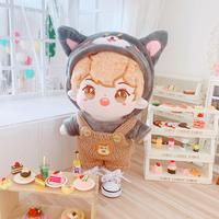 Boneka Kartun Kustom 20cm Isi Kapas PP Lembut, Hadiah Isi Dakron YIZHAI