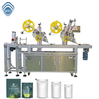 Machine d'étiquetage automatique à alimentation par aspiration de carton à grande vitesse SKILT avec contrôle par servomoteur PLC